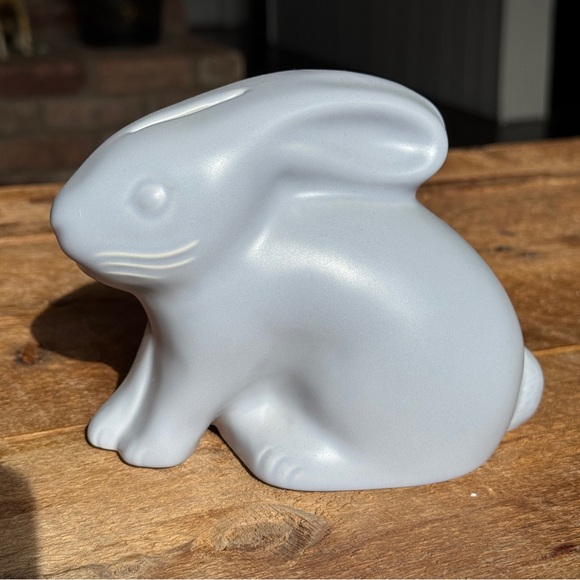 Pfaltzgraff Ceramic Bunny Coin Bank - Picture 2 of 8